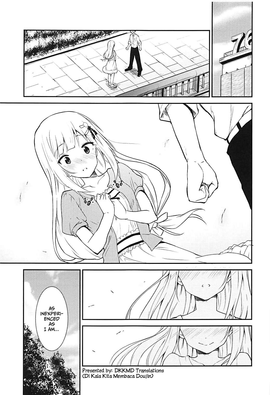 (COMIC1☆13) [Sekine (Sekine Hajime)] Tsumugi theater! (THE IDOLM@STER MILLION LIVE!) [English] [DKKMD Translations] page 4 full