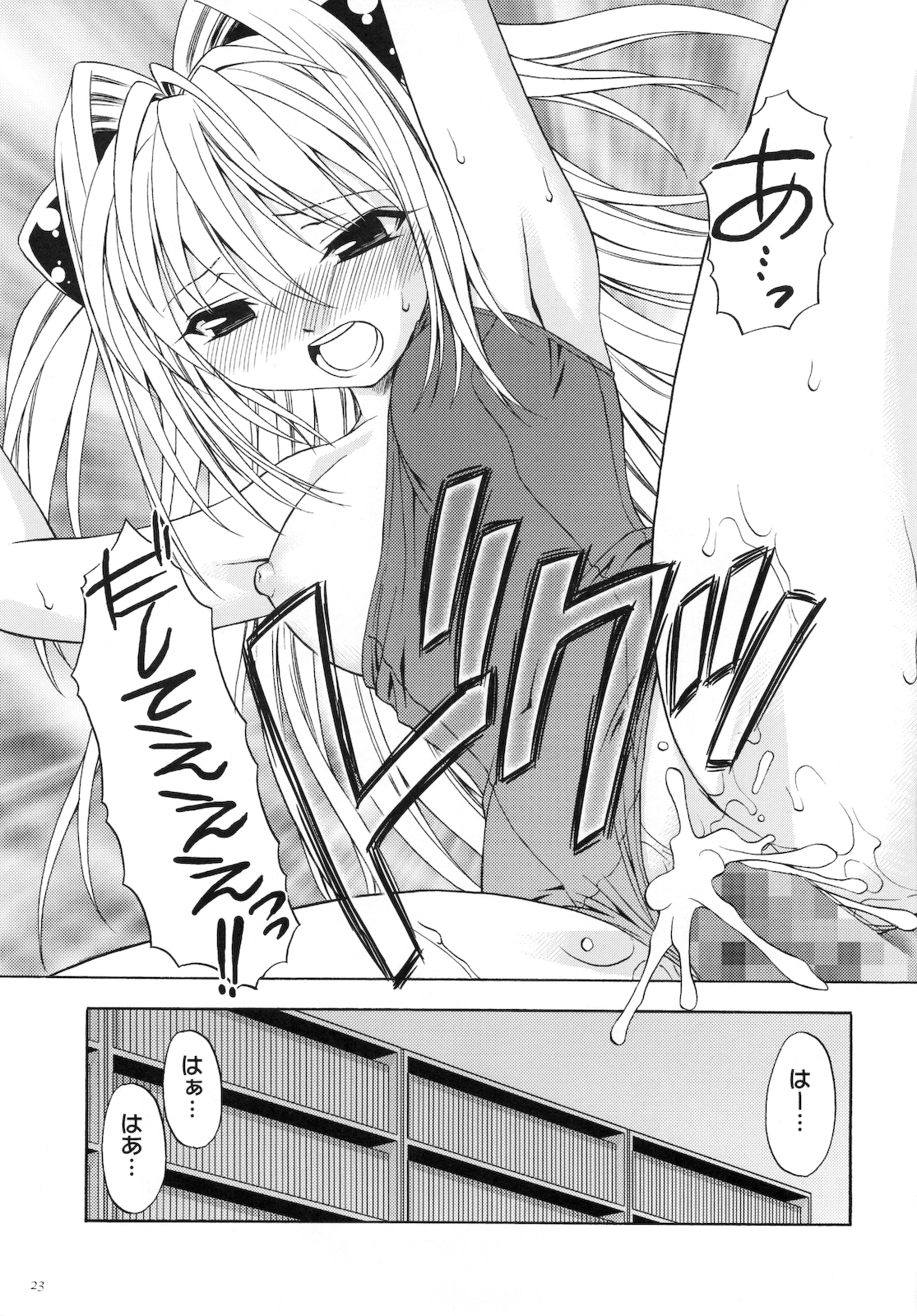 (COMIC1☆2) [Studio Wallaby (Shizaki Masayuki)] Ecchii no wa Suki Desu ka? (To LOVE-Ru) page 23 full