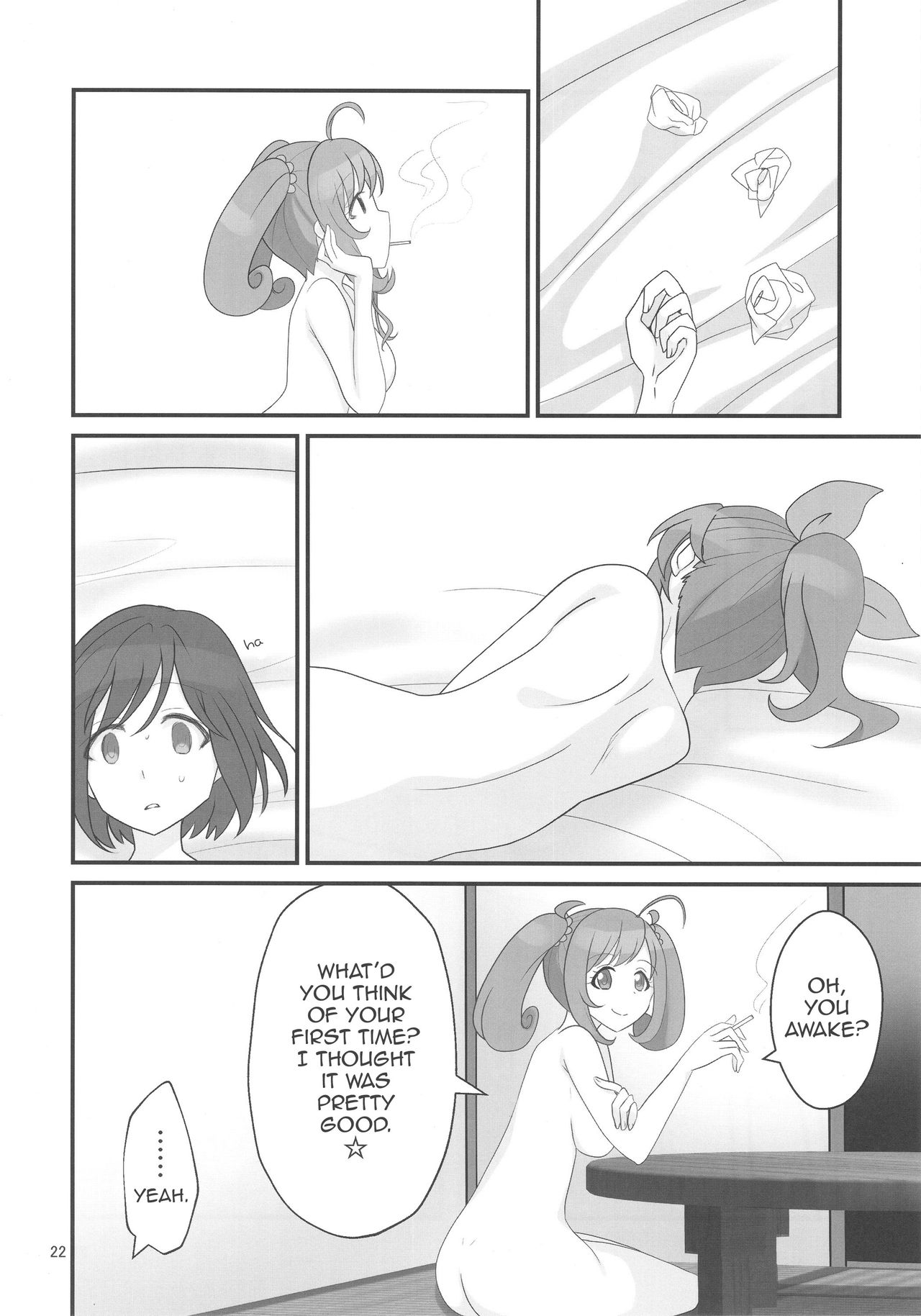 (Colorful Master 8) [Shoujo Idenshi (Ayase)] Double Aste (THE IDOLM@STER CINDERELLA GIRLS) [English] page 22 full