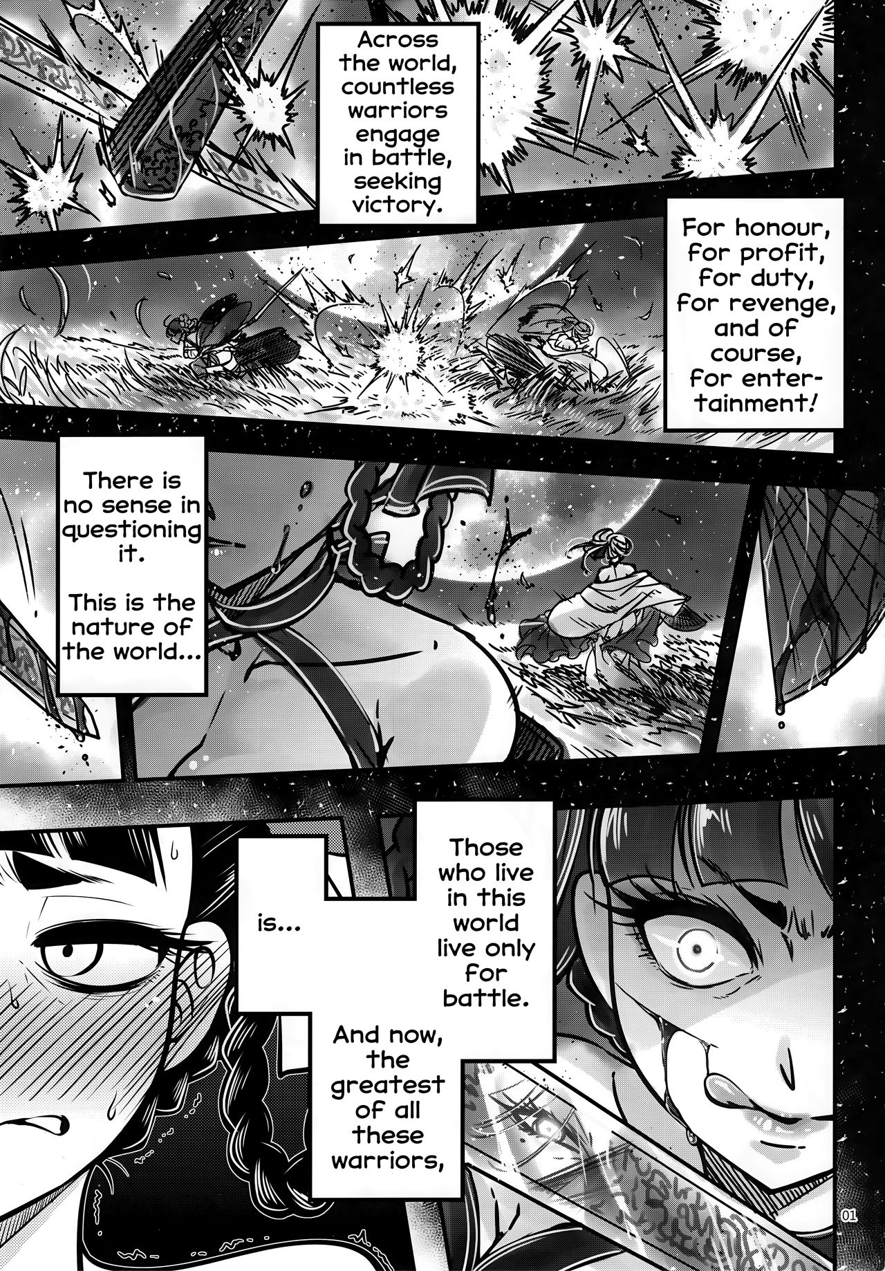 (C95) [San Se Fang (Heiqing Langjun)] Hyakkasou3 <<Hekigan Rasetsu no Gyakushuu!>> [English] [Erozbischof] page 2 full