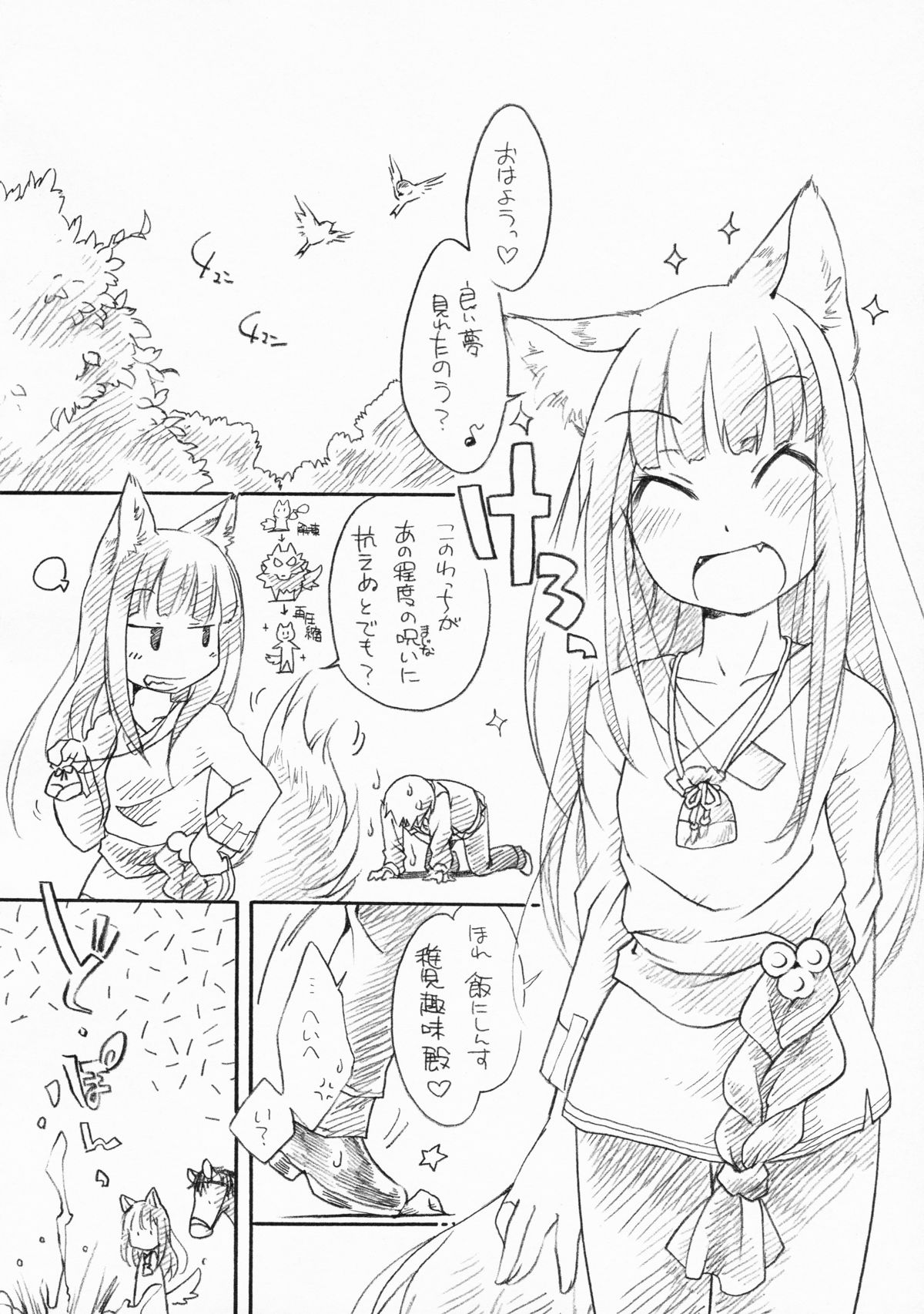 (C76) [Hinaprin (Ikuta Takanon)] Ookami no Soukessan (Spice and Wolf) page 62 full