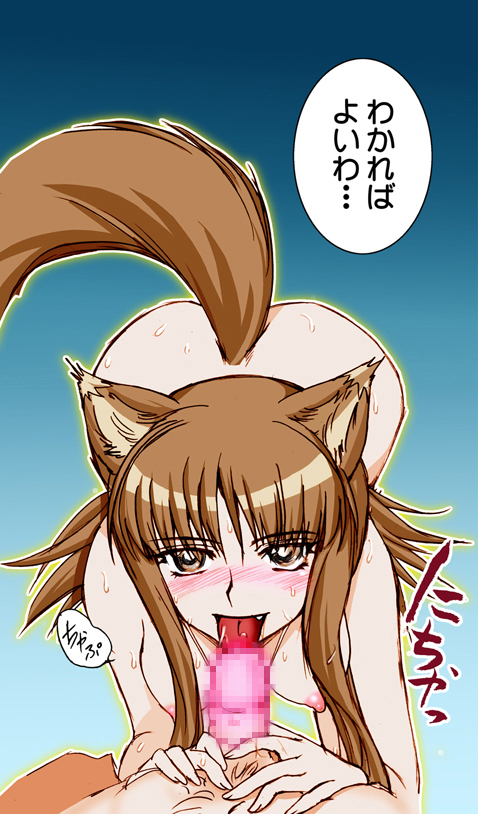 (SC38) [Raijinkai (Harukigenia)] Wolf Road (Ookami to Koushinryou [Spice and Wolf]) [Colorized] page 61 full