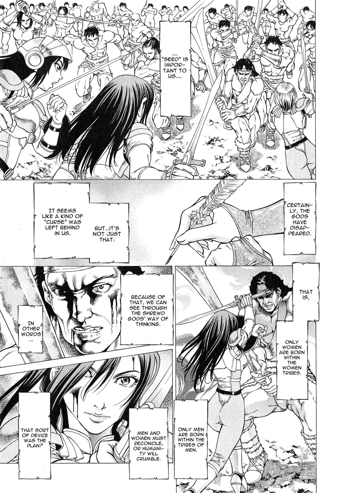 [Kabuki Shigeyuki] Joou Kokki Kouhen | Joou Kokki Conclusion - The Queen And Her Knight - (BUSTER COMIC 2015-03) [English] [CGrascal] page 3 full