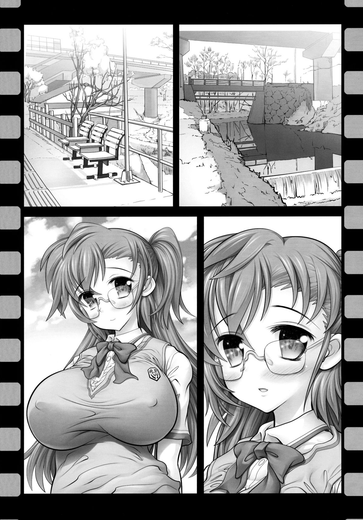 [STUDIO HUAN (Raidon)] Ko...Kore de Iiwayone? Na, Nani ka Machigatteru kashira? (Ano Natsu de Matteru) page 4 full