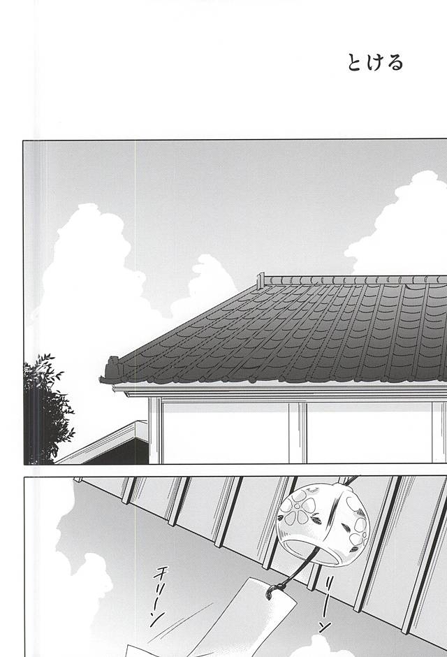 (C88) [minor (miyuki)] Tokeru (Touken Ranbu) page 2 full