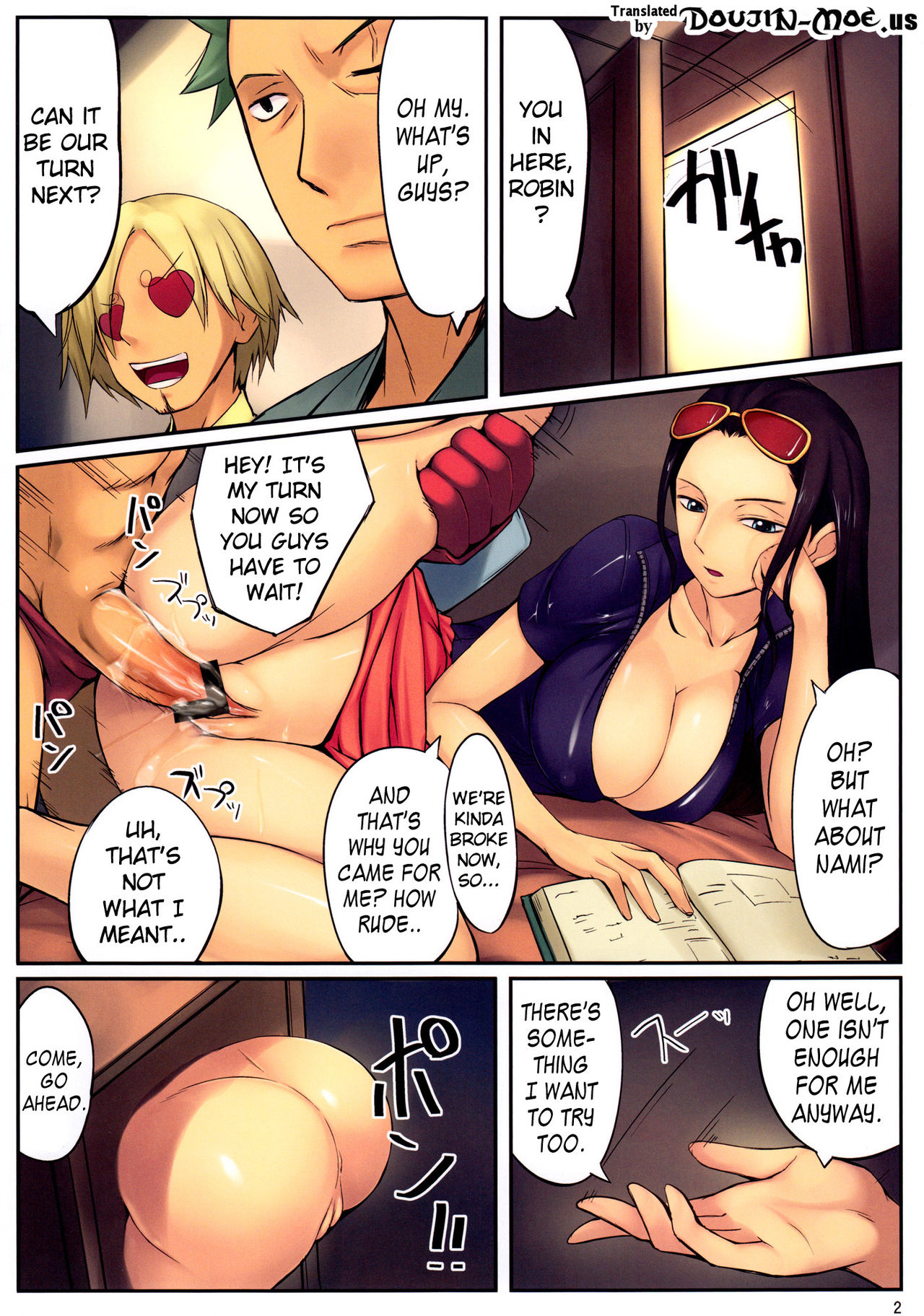 (C82) [Tenburi (Amei Sumeru)] ROB (One Piece) [English] {doujins.com} page 2 full