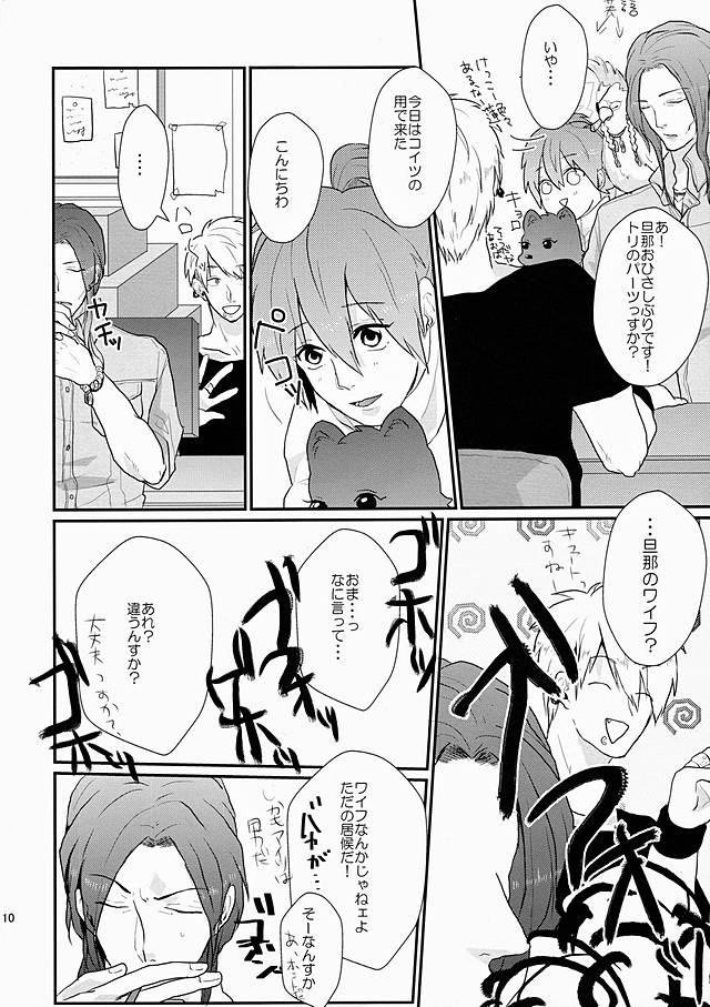 [NICO (nico)] Darling wa Shinpaisei. (DRAMAtical Murder) page 9 full