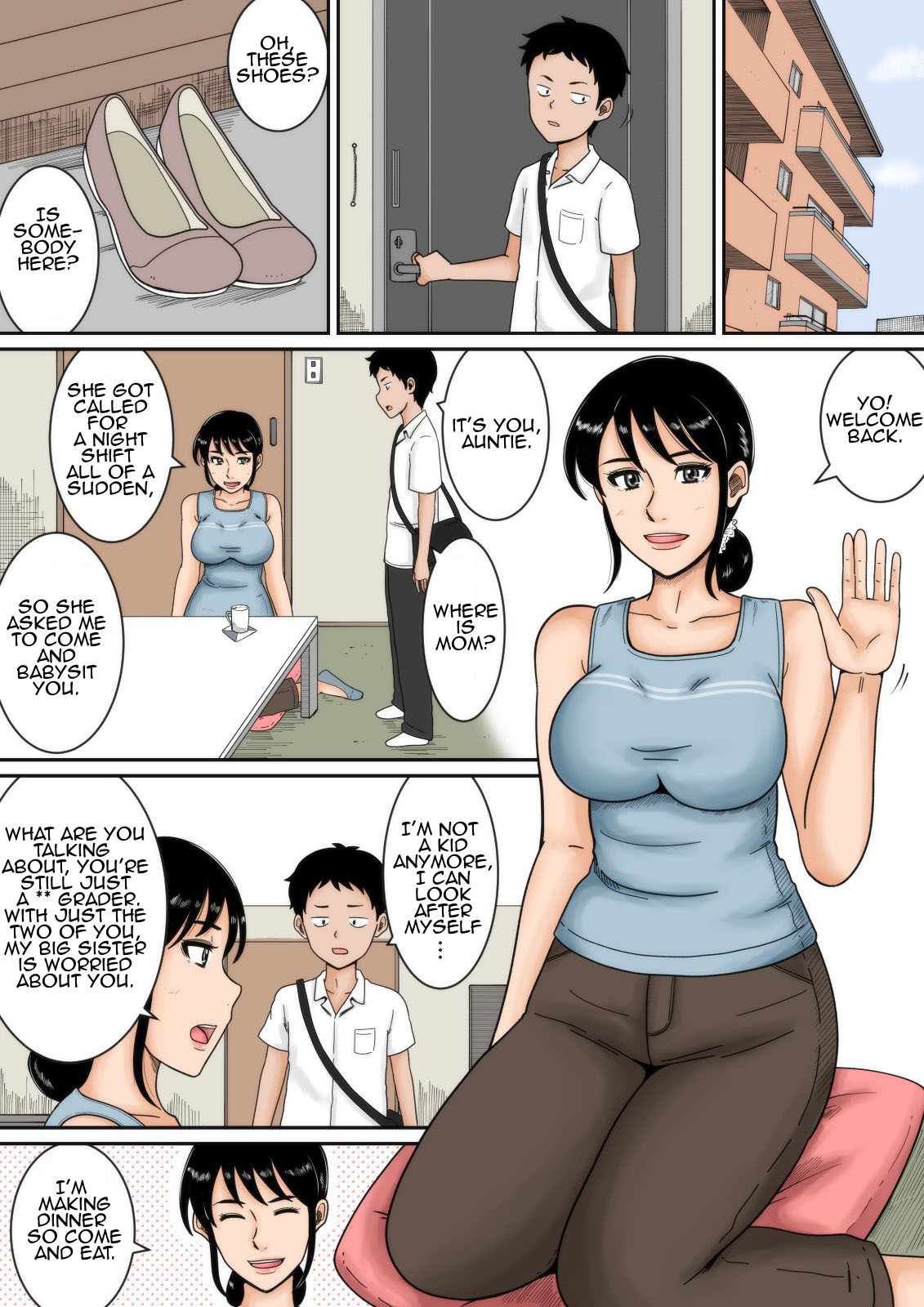 [Mikan Dou] Boku to Oba | Aunt and Me [English] [Amoskandy] page 2 full