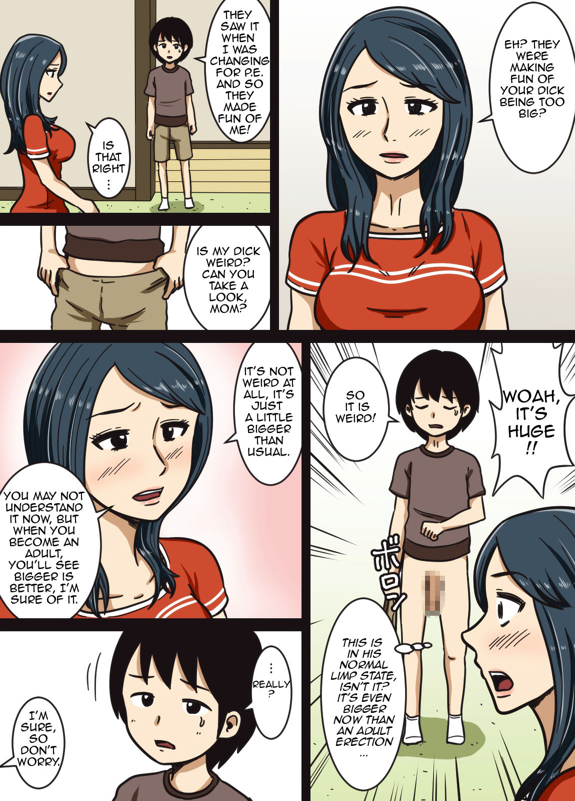 [Mikan Dou] Musuko no Musuko ga Dekai | My Son's Dick is Big [English][Amoskandy] page 3 full