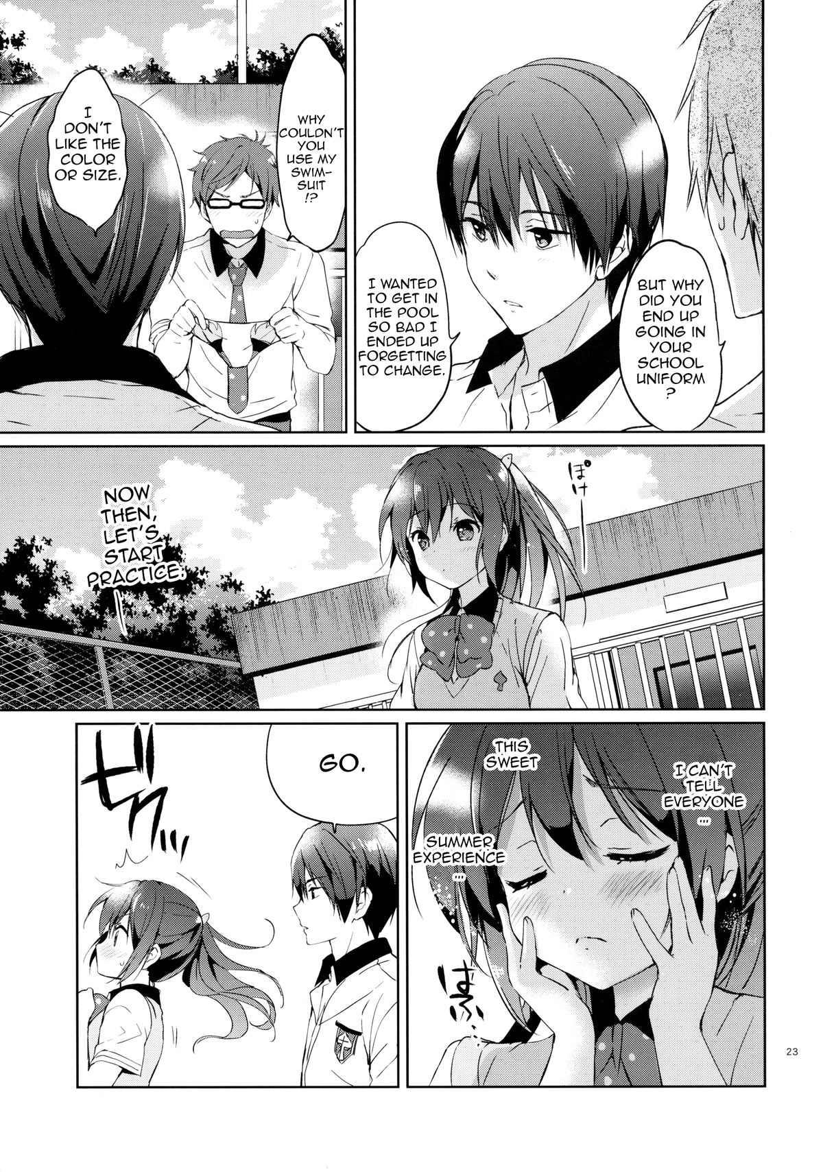 (C86) [Kurimomo (Tsukako)] READY STEADY GO (Free!) [English] {doujin-moe.us} page 21 full