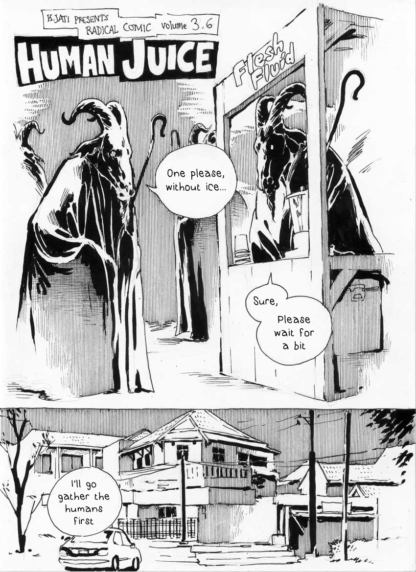 [Kharisma Jati] Human Juice [English] page 1 full
