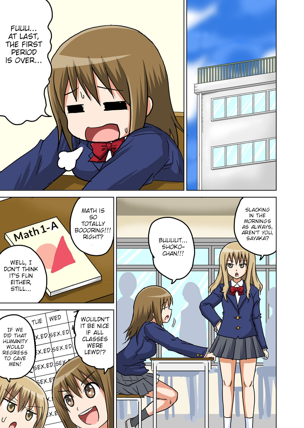 [Iguchi Sentarou] Classmate to Ecchi Jugyou Ch. 3 [English] [TSHH] [Digital] page 2 full