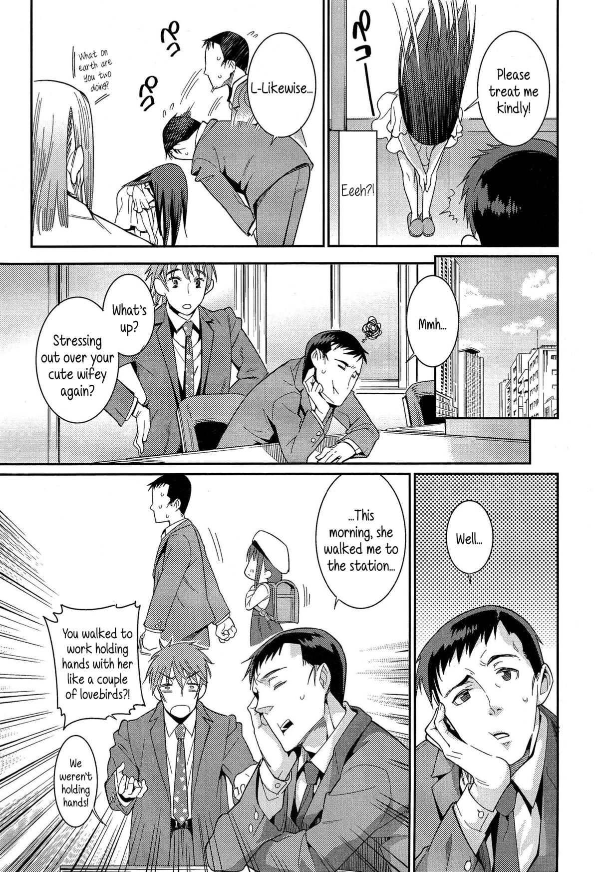 [Gengorou] Osanazuma to Issho | My Young Wife and I Ch. 1-2 [English] {5 a.m.} page 3 full