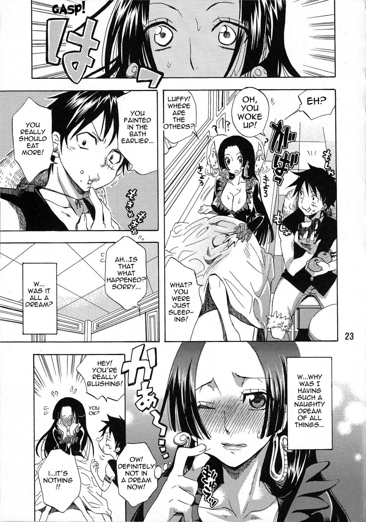 [Kurione-sha (YU-RI)] Yokujou Rensa ~Hebihime ver.~ | Sexual Desire Cascade ~Snake Empress ver.~ (One Piece) [English] {doujin-moe.us} page 22 full