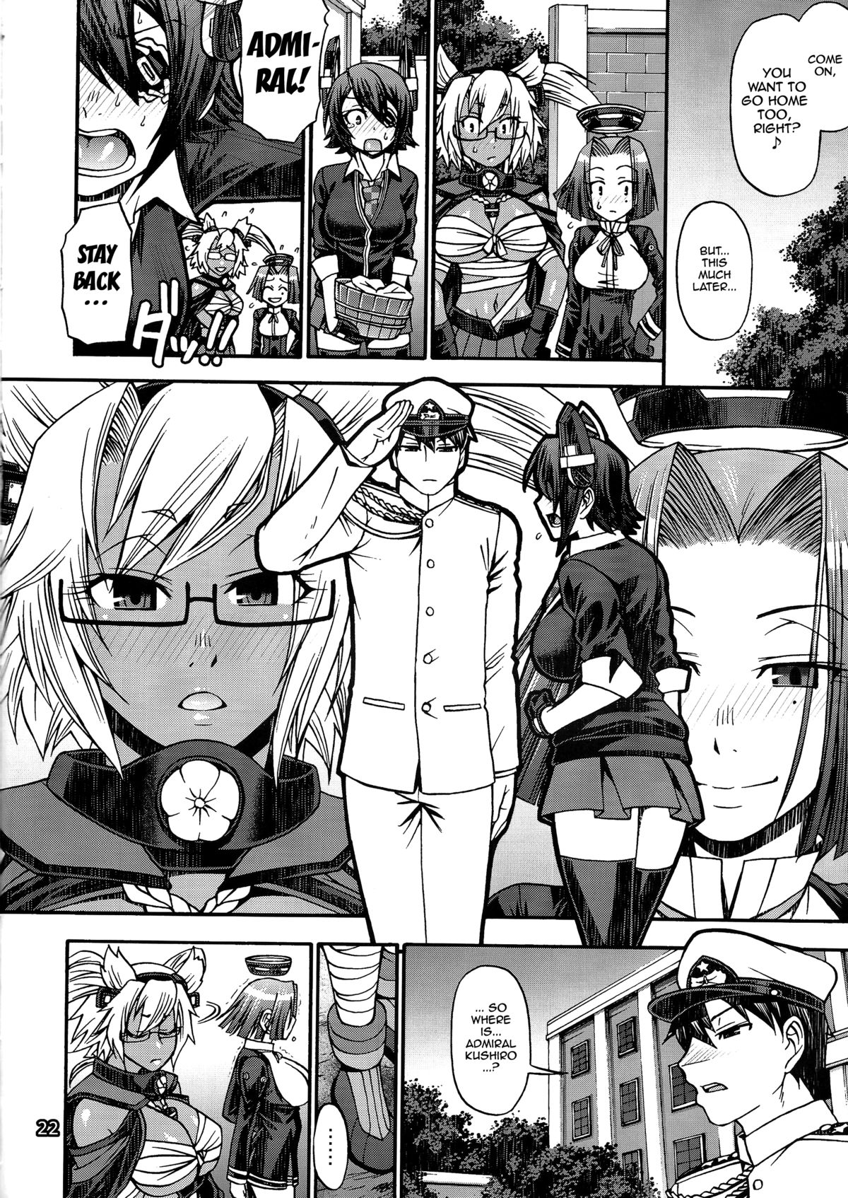 (C86) [CELLULOID-ACME (Chiba Toshirou)] Ichiyouraifuku | Fortuitous Turn of Events (Kantai Collection -KanColle-) [English] {doujin-moe.us} page 19 full