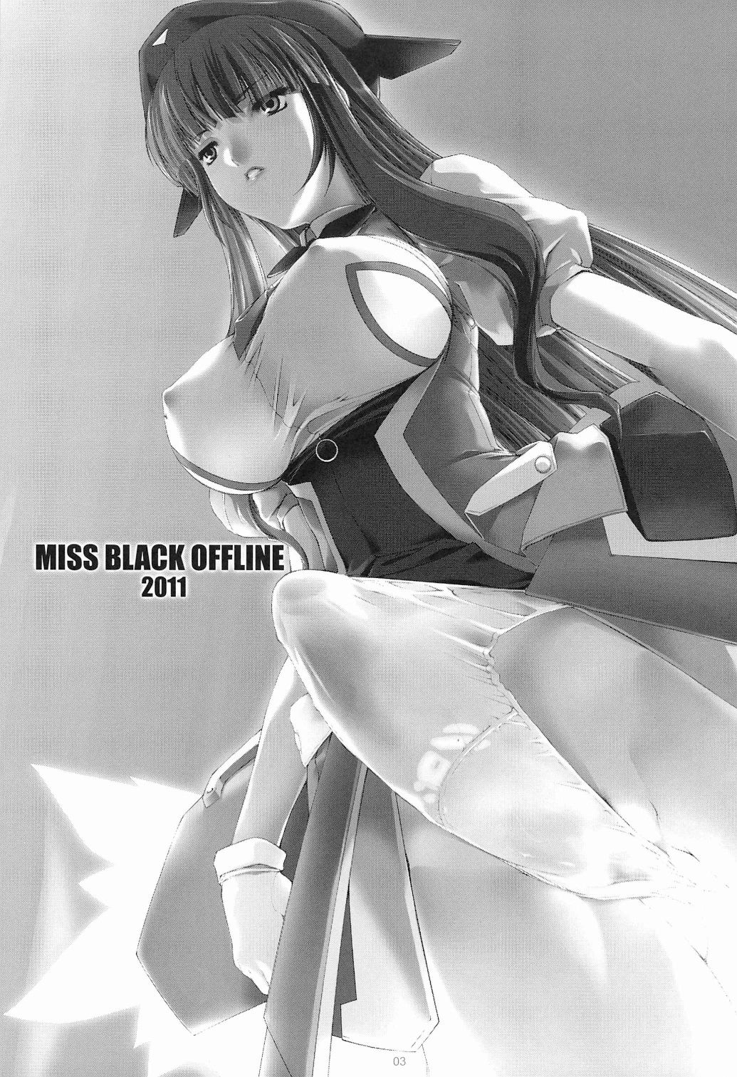 (C80) [MISS BLACK OFFLINE (MISS BLACK)] Sentou Yousei Shoujo Kaya <Kai> [Chinese] [沒有漢化] page 3 full