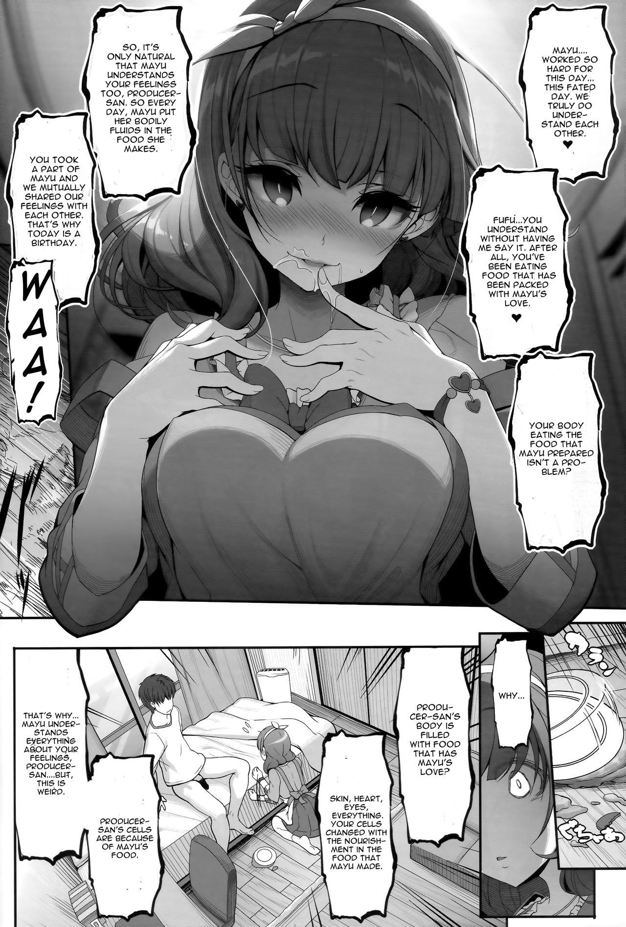 (C93) [Kirintei (Kirin Kakeru, Kouri)] Gochisousama wa Kikoenai (THE IDOLM@STER CINDERELLA GIRLS) [English] [CGrascal] page 11 full