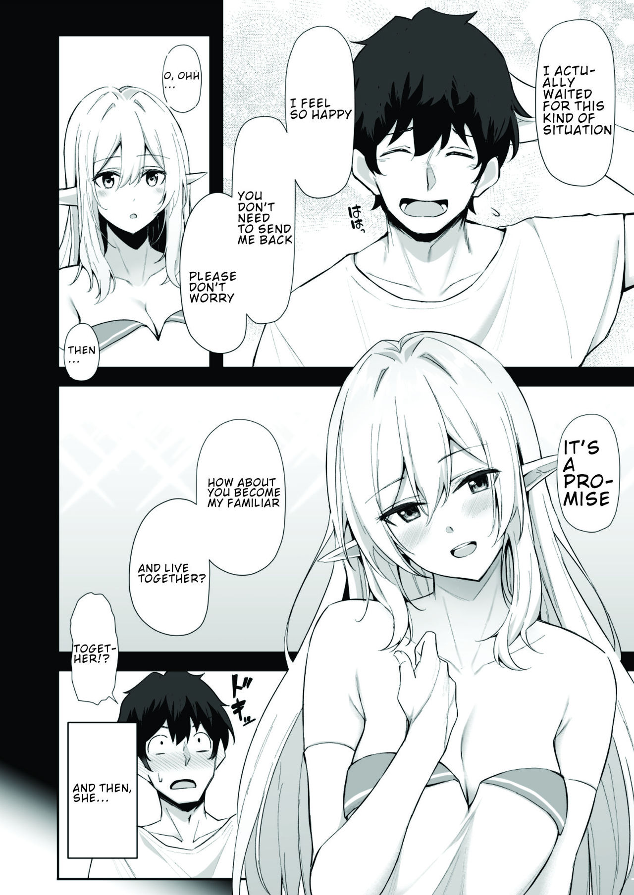 [Dekoboko Hurricane (Anza Yuu)] Isekai Shoukan - Elf na Onee-san wa Suki desu ka? [English] [Digital] page 5 full