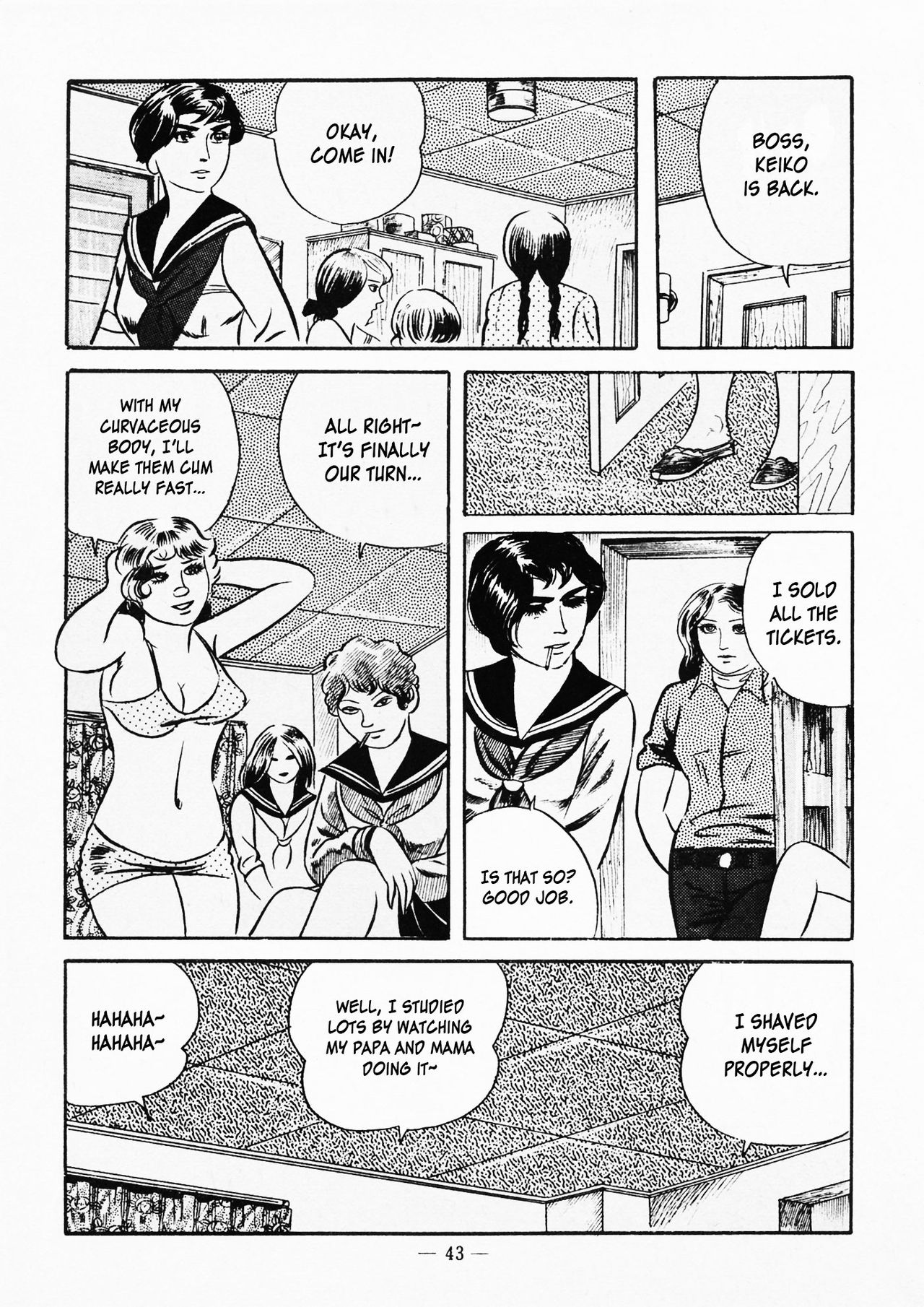 [Iwakoshi Kunio] Goro Mesu Tenshi | Fighting Bitch Angels Ch. 1-4 [English] [Strange Scans] page 47 full