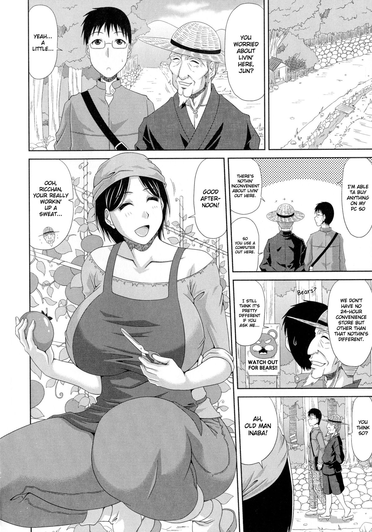 [Kai Hiroyuki] Boku no Yamanoue-mura Haramase Nikki｜My Mountain Village Pregnancy Diary [English] page 7 full