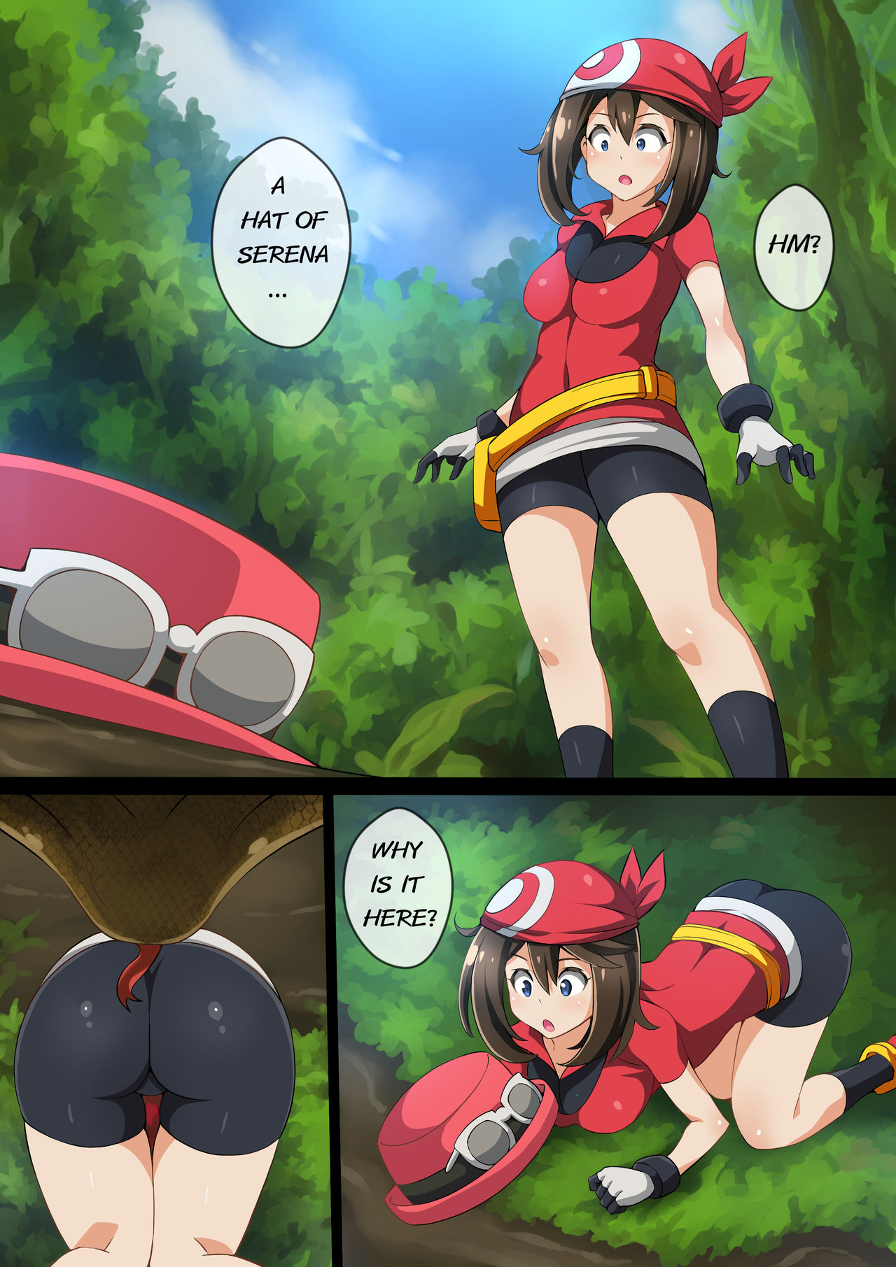 [Mist Night (Arniro)] Hell Of Swallowed: Serena VS Anaconda (Pokémon) page 16 full
