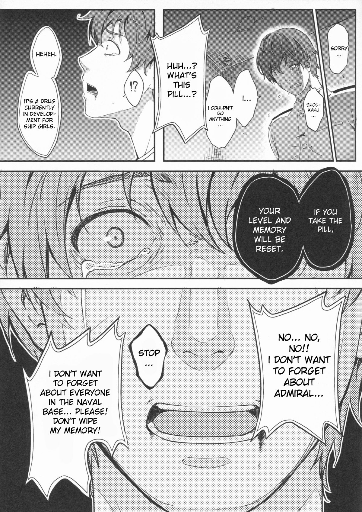 (FF24) [HitenKei (Hiten)] Mou Teitoku no Soba ni Modorenai… (Kantai Collection -KanColle-) [English] [desudesu] page 16 full