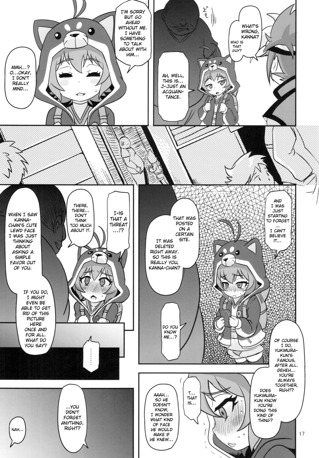 (C89) [HellDevice (nalvas)] Mesuinu Marking (Battle Spirits Burning Soul) [English] {Hennojin} page 17 full