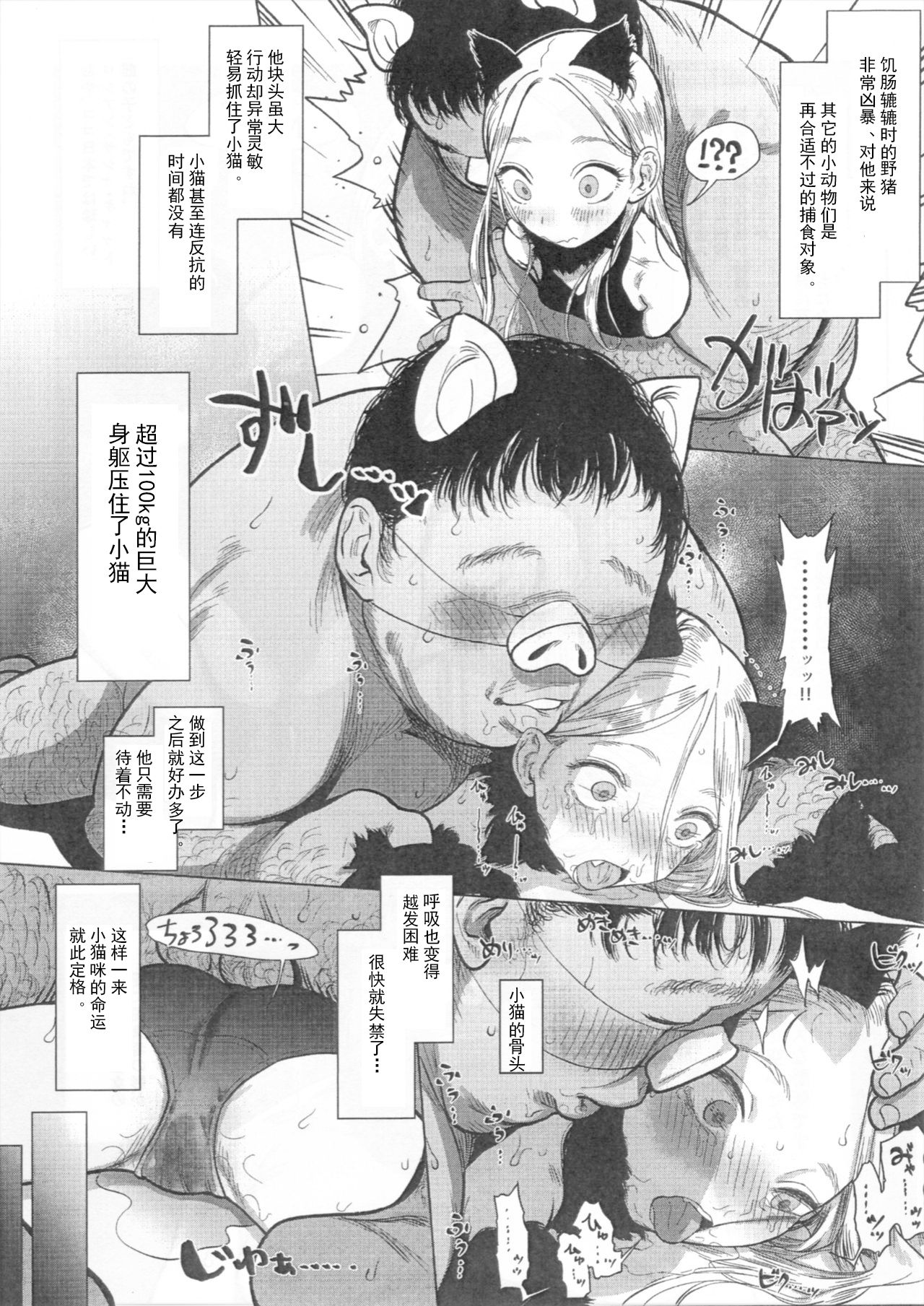 [Rinjuu Circus (Haguhagu)] C97 Copy-bon [Chinese] [Jran个人嵌字新桥月白翻译] page 2 full