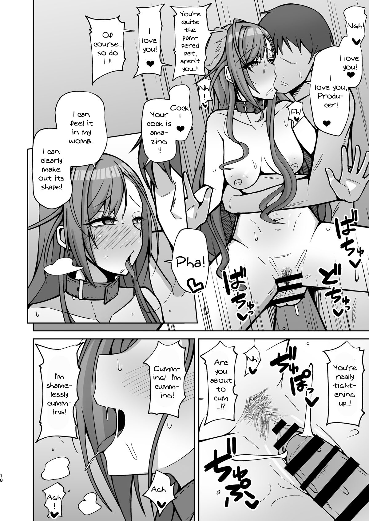 [Gaikotsu no Spare Rib (Kurohagane)] InuCos H tte Sugoi no yo! | Fucking While Dressed Like a Dog Feels Amazing! (THE iDOLM@STER: Shiny Colors) [English] {Doujins.com} [Digital] page 17 full