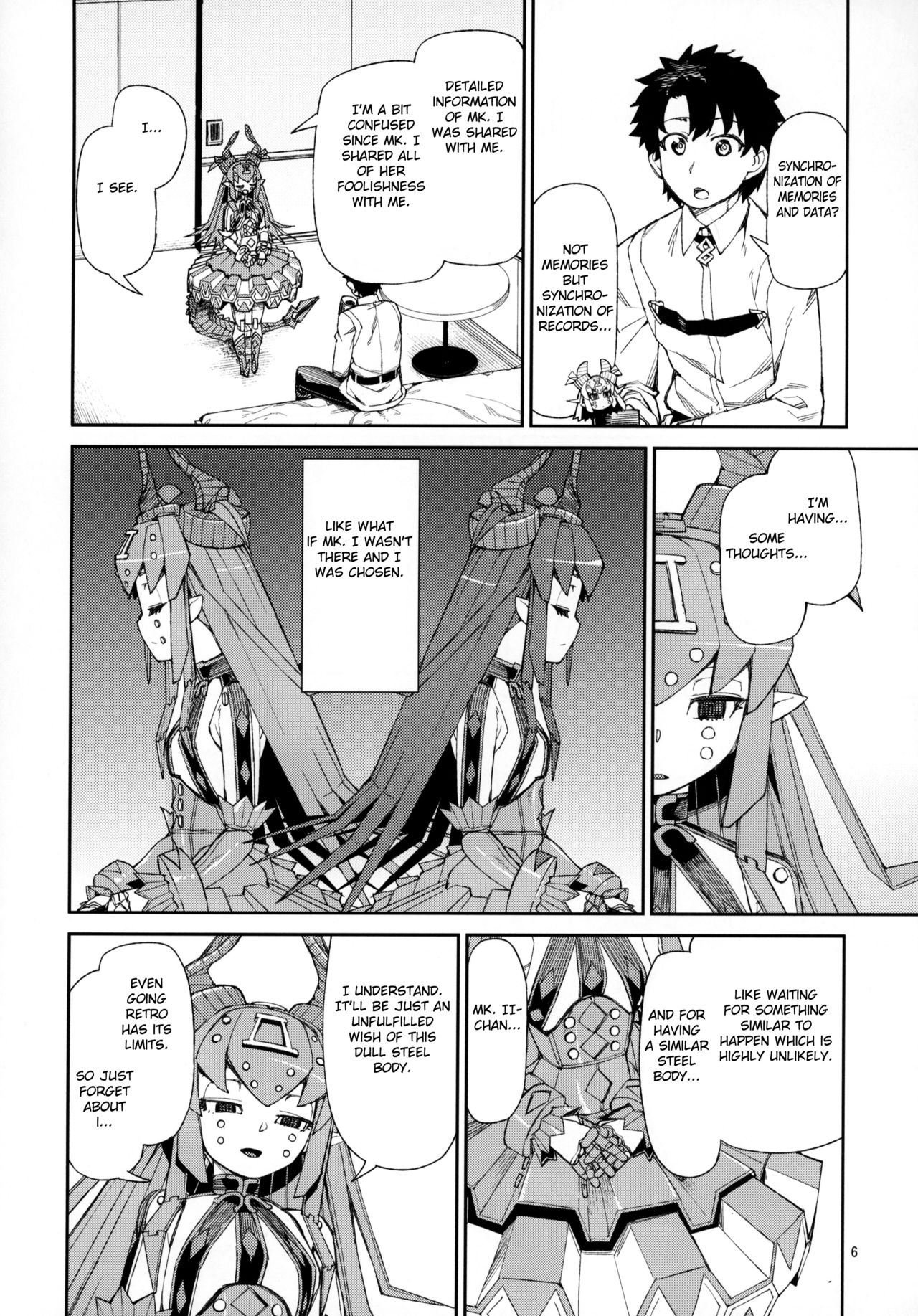 (C95) [Jikomanzoku (Akitsuki Itsuki)] Koutetsu Majou no Ayashii Koe (Fate/Grand Order) [English] [FC] page 7 full