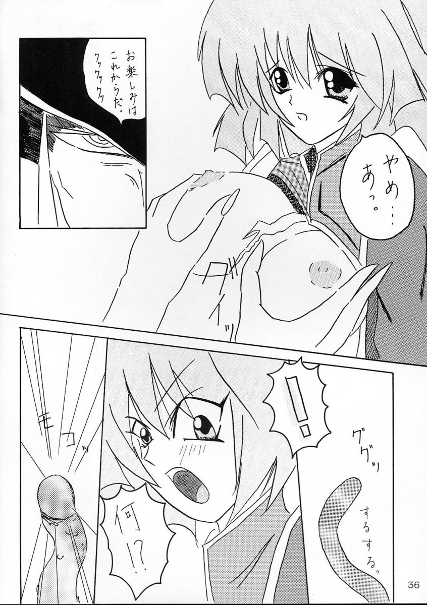 [Komekami Kishi Dan (Various)] Comike de Seisen Vol. 9 (Darkstalkers, Samurai Spirits) page 35 full