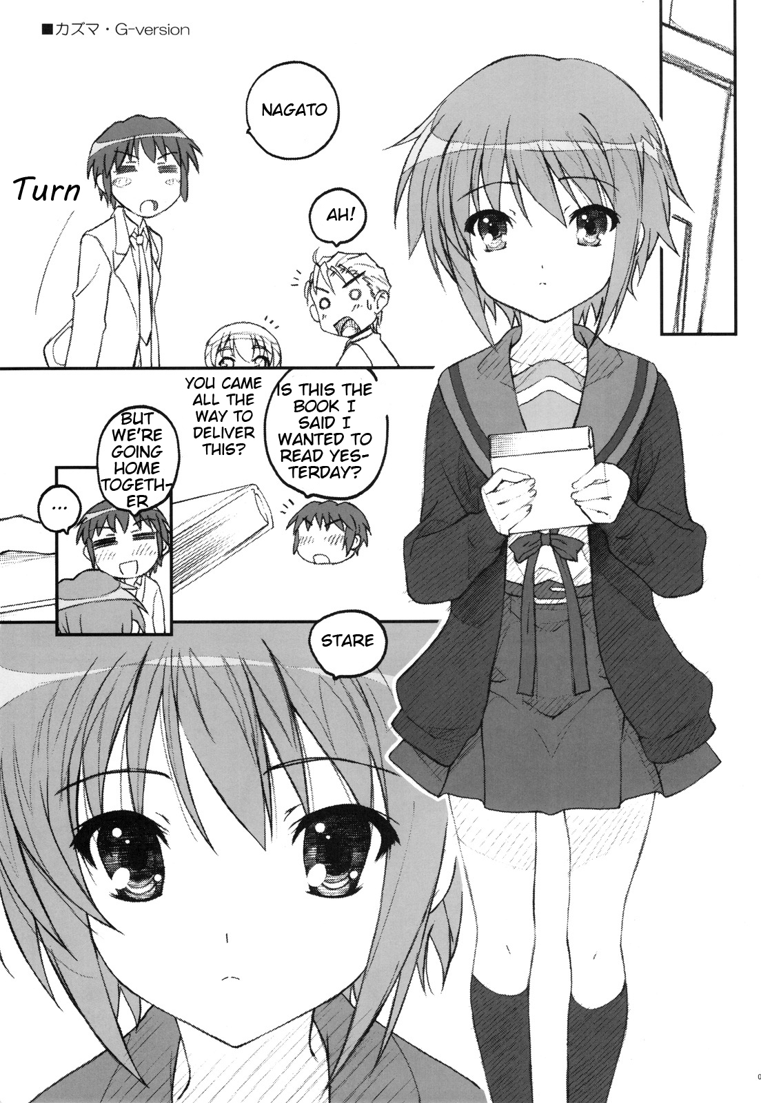 (SC46) [TIMTIM MACHINE (Kazuma G-version)] TIMTIM MACHINE 21 Gou (The Melancholy of Haruhi Suzumiya) [English] {onichan} page 4 full