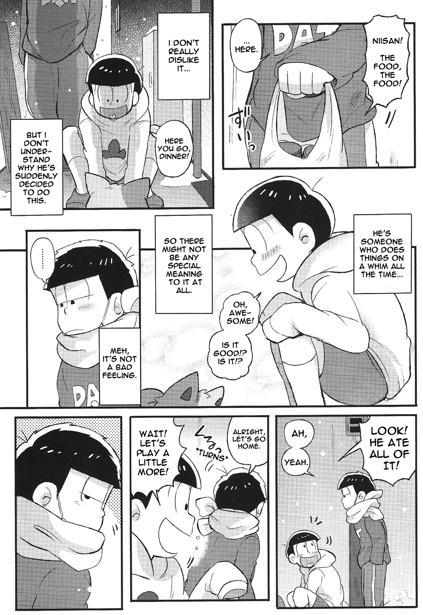 (Kahou wa Nete Matsu) [Momoiro-netsuduki (Kisaki Nana)] Kimi to Suki Doushi (Osomatsu-san) [English] [Rapinii] page 4 full