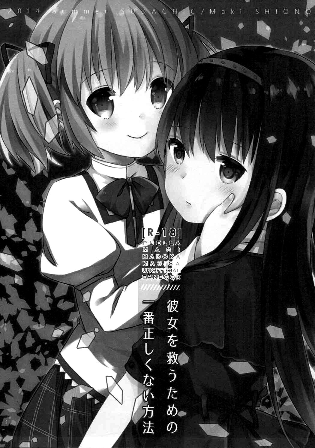 (C86) [Sudachic (Shiono Maki)] Kanojo o Sukuu Tame no Ichiban Tadashikunai Houhou (Puella Magi Madoka Magica) [Chinese] [脸肿汉化组] page 3 full