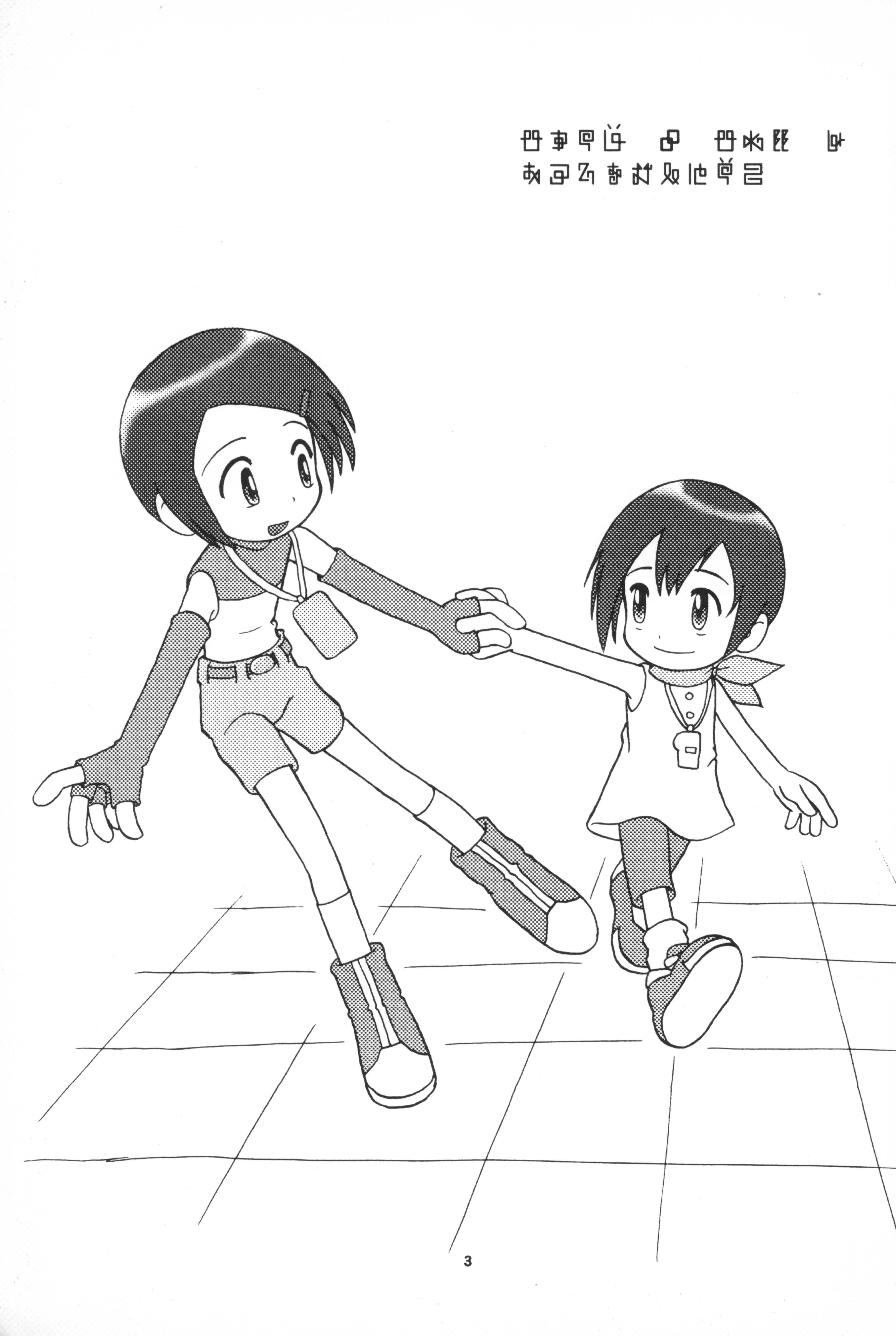 (C58) [Hitosuji Nawa (Ryo Kumagaya)] Hikarin (Digimon) page 3 full