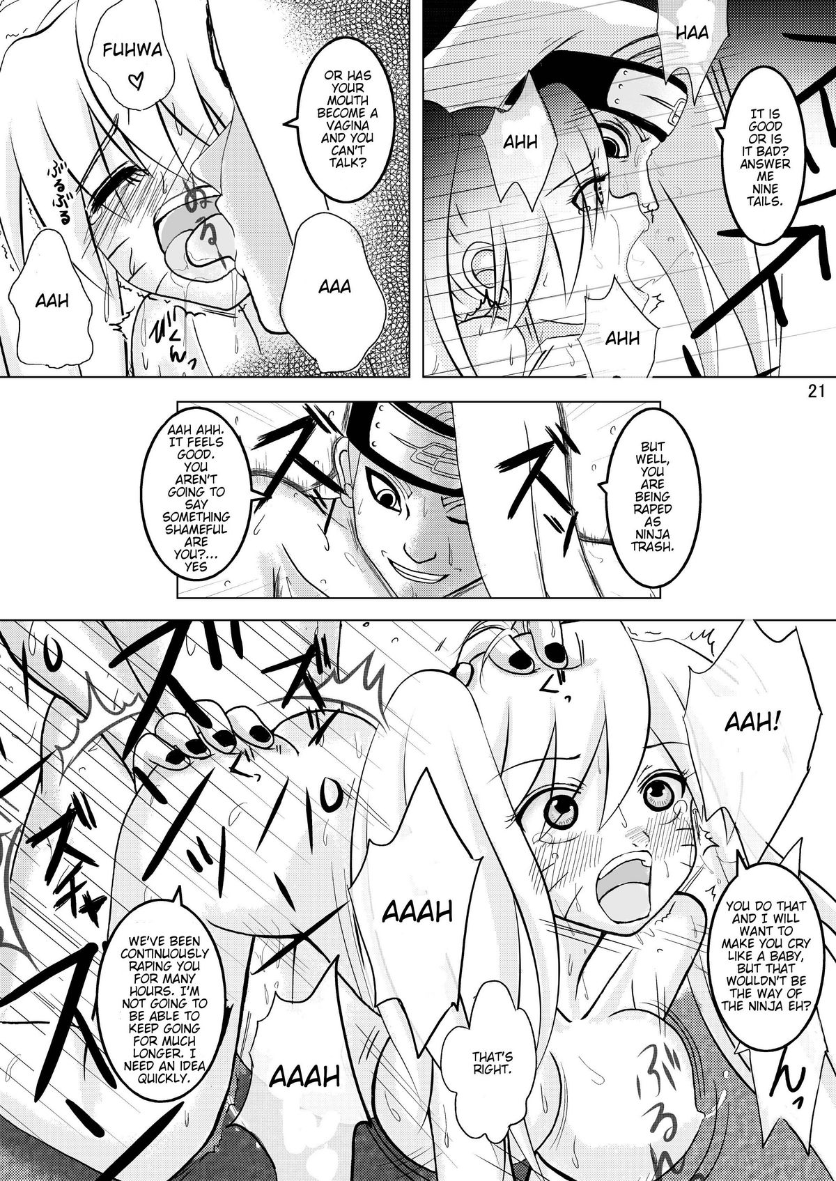 [Teru-bee (Parts, Astre)] Minna de Naruko ～ Akatsuki Hobaku Hen ～ (Naruto) [English] page 21 full