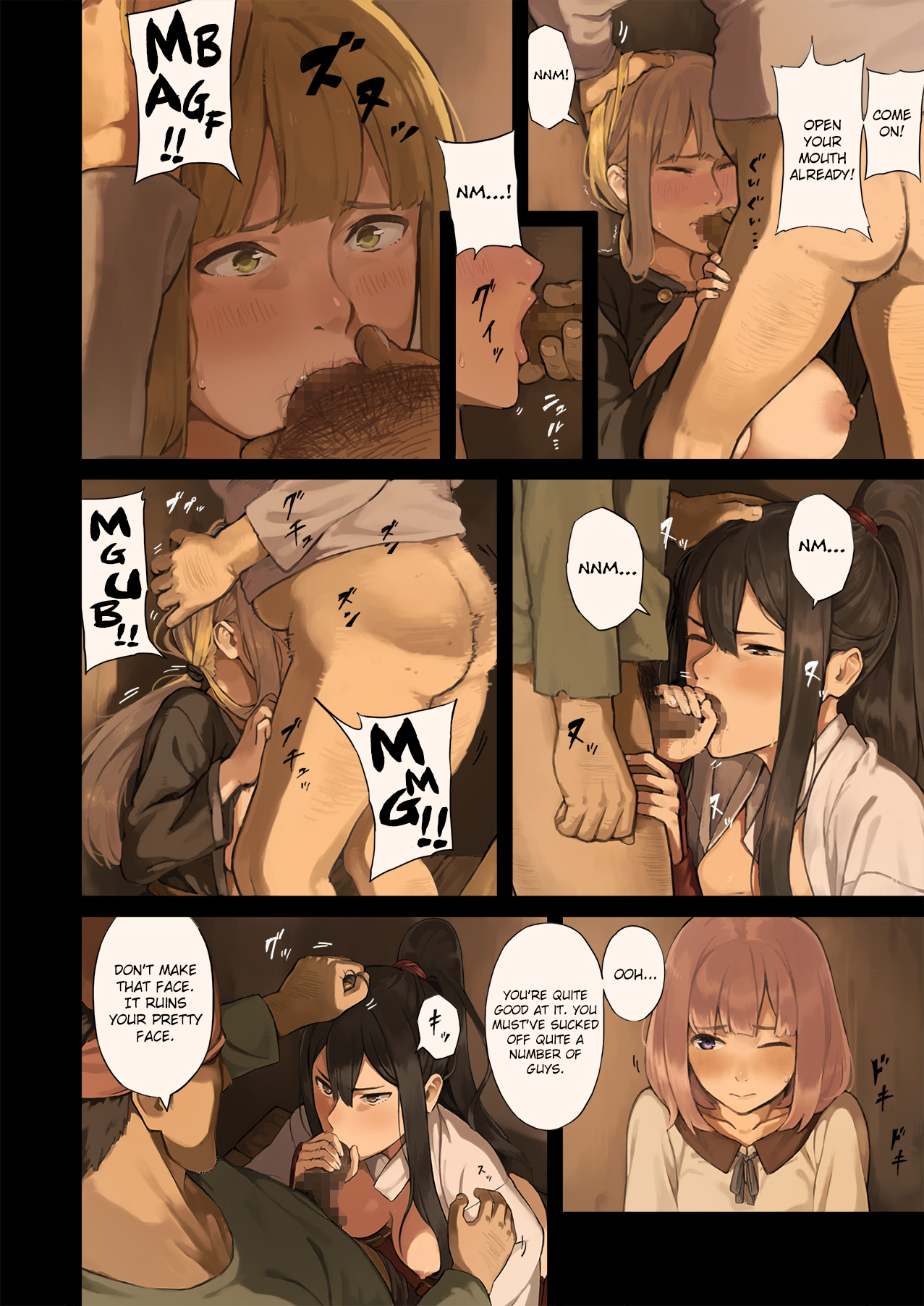 [Irotenya] Onna Boukensha-tachi ga Sabaku no Oasis ni Tachiyoru to... [English] [biribiri] page 13 full