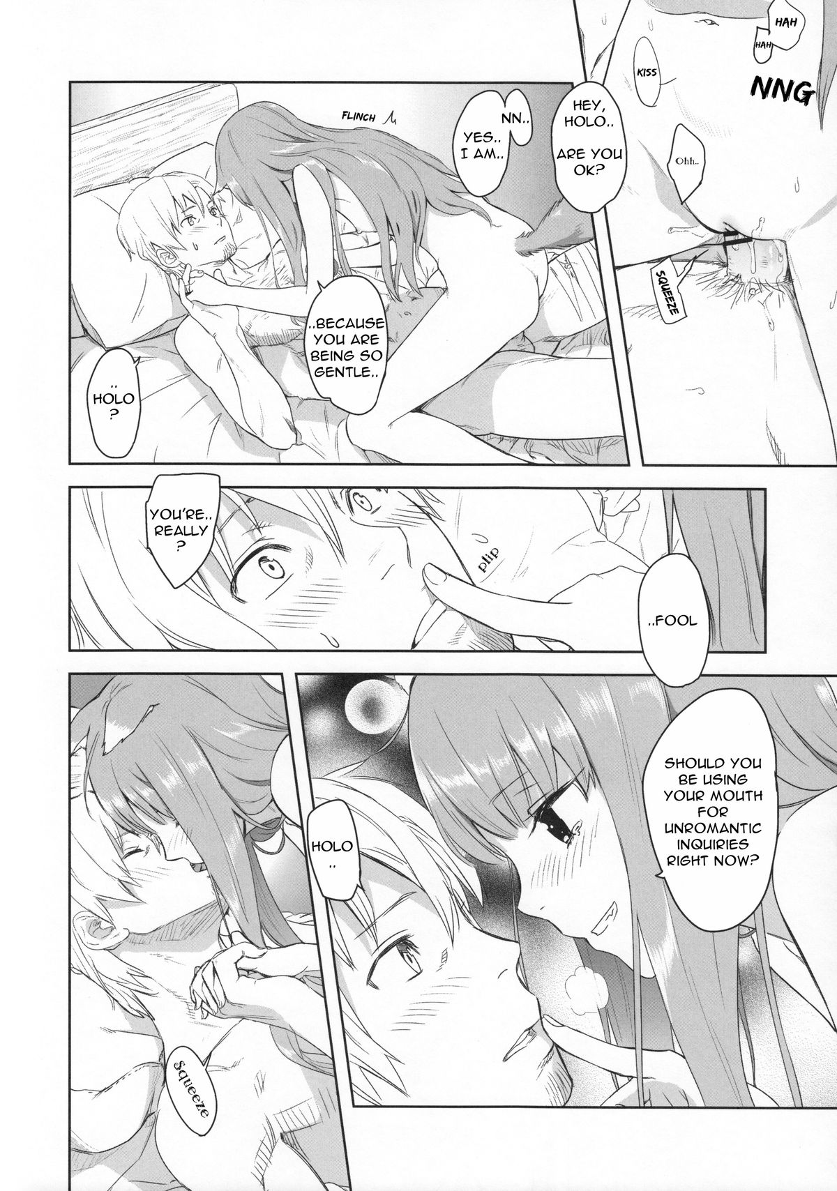 (C83) [Ajisaidenden (Kawakami Rokkaku, Takanashi Rei)] Harvest II (Spice and Wolf) [English] {Drunken Wolf} page 28 full