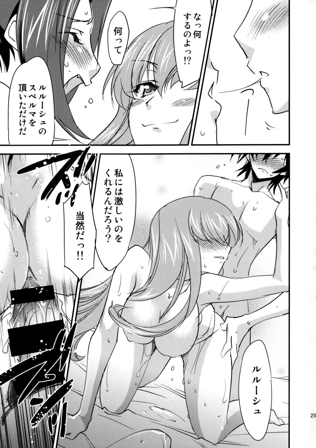 (C86) [Homura's R Comics (Yuuki Homura)] Bridal Kallen (Code Geass) page 26 full