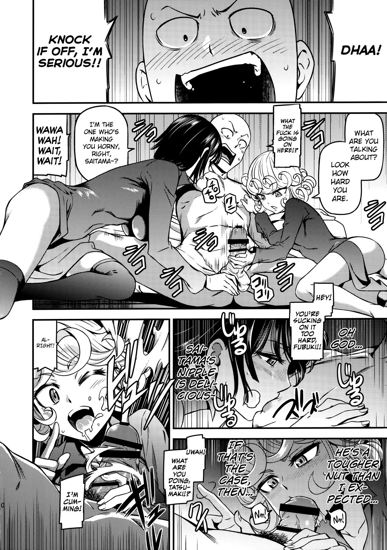 (C90) [Kiyosumi Hurricane (Kiyosumi Hurricane)] ONE-HURRICANE 4 (One Punch Man) [English] {doujin-moe.us} page 11 full