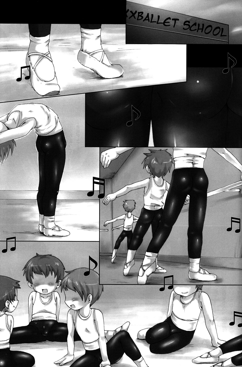 (Shota Scratch 1) [Syumatsusyorijou (Nemunemu)] A Ballet Tights [English] page 3 full
