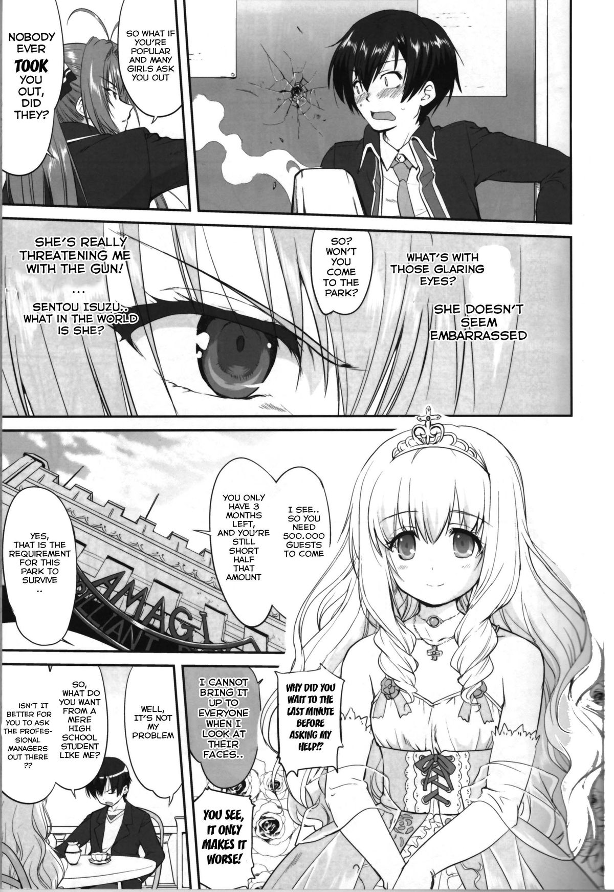 (C87) [Takotsuboya (TK)] Amagi Strip Gekijou (Amagi Brilliant Park) [English] [Hong_Mei_Ling] page 6 full