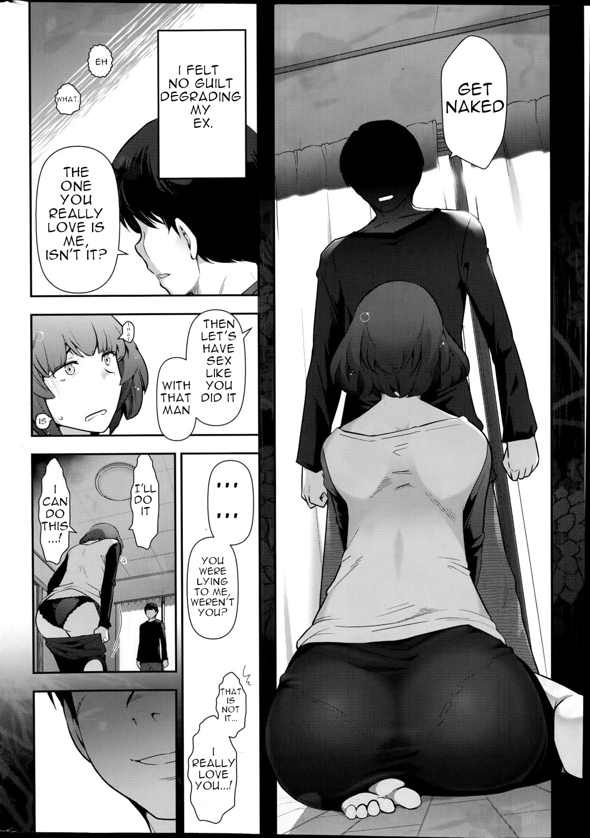 [Takeshi Ohmi] Very lewd urban legends Real 14 The case of Kitano Miyoko (30 y.o) (Men's Gold 2014-08) [English] page 12 full