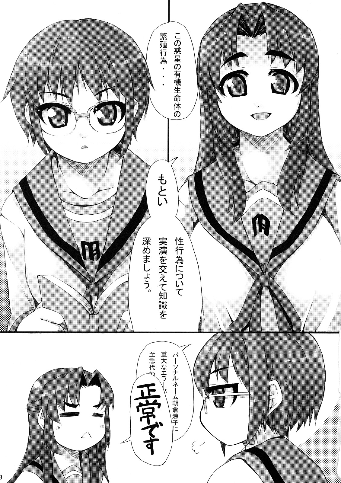 [Shachitara (Syati Kamaboko, Tarakan)] TFEI Tanmatsu Nyuugato (Suzumiya Haruhi no Yuuutsu) page 2 full