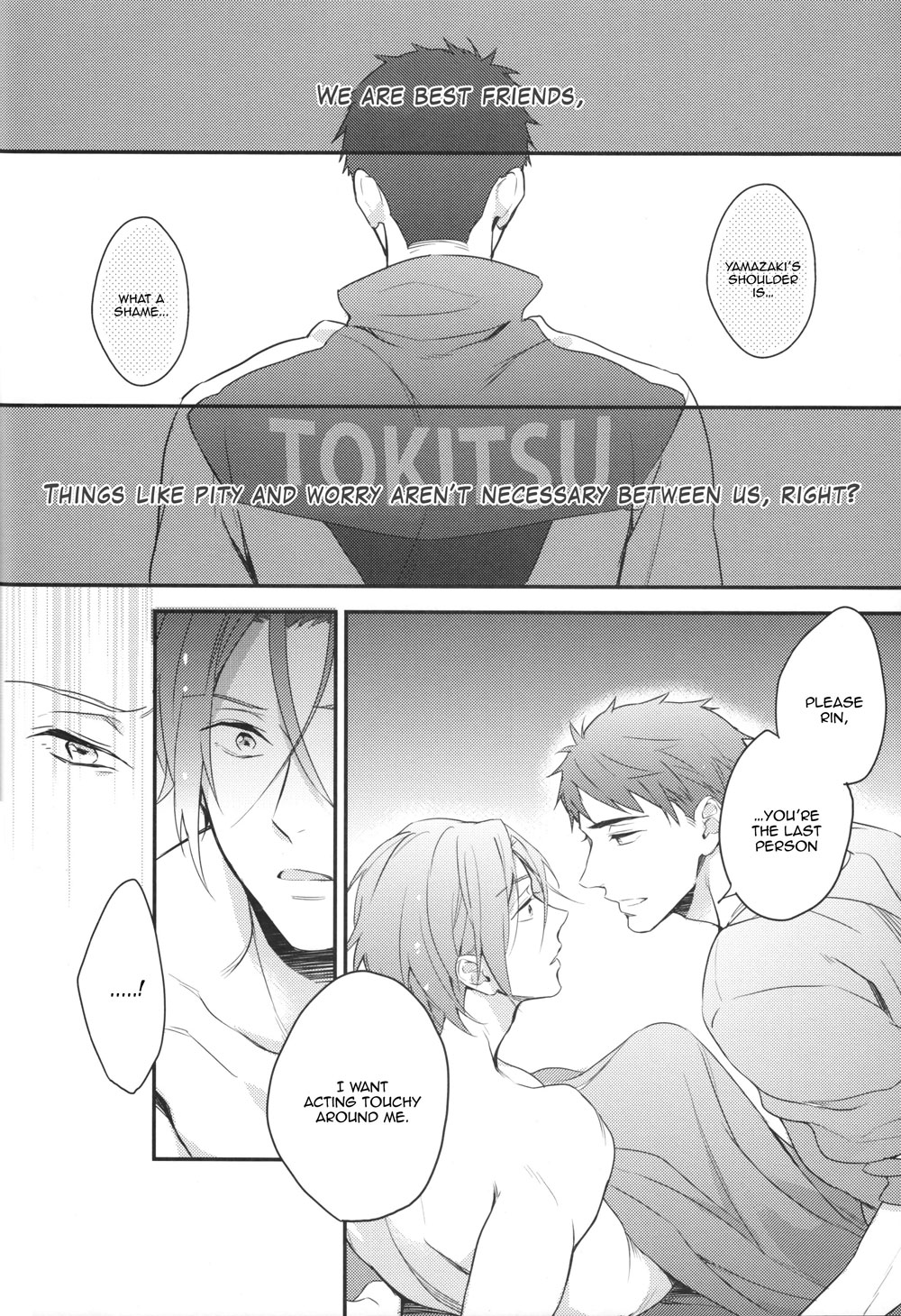 (HaruCC20) [PureSlider (Matsuo)] Sousuke no Kata wa Ore ga Mamoru! | I'll protect Sosuke's shoulder! (Free!) [English] [okaeshi] page 29 full