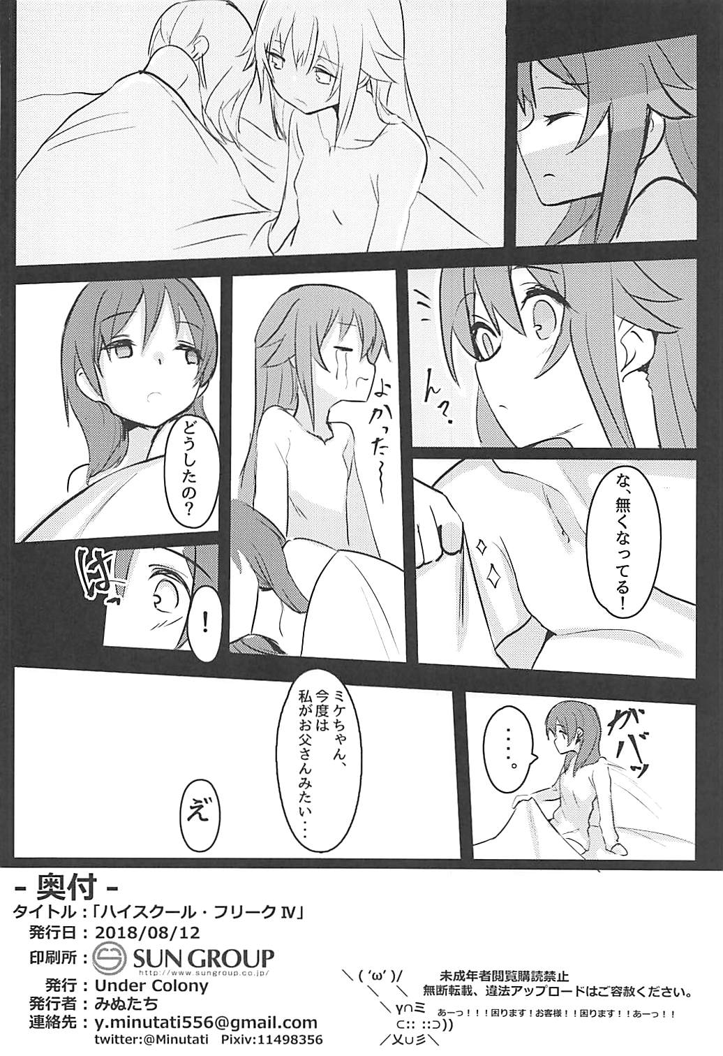 (C94) [Under Colony (Minutati)] High School Freak IV (High School Fleet) page 21 full