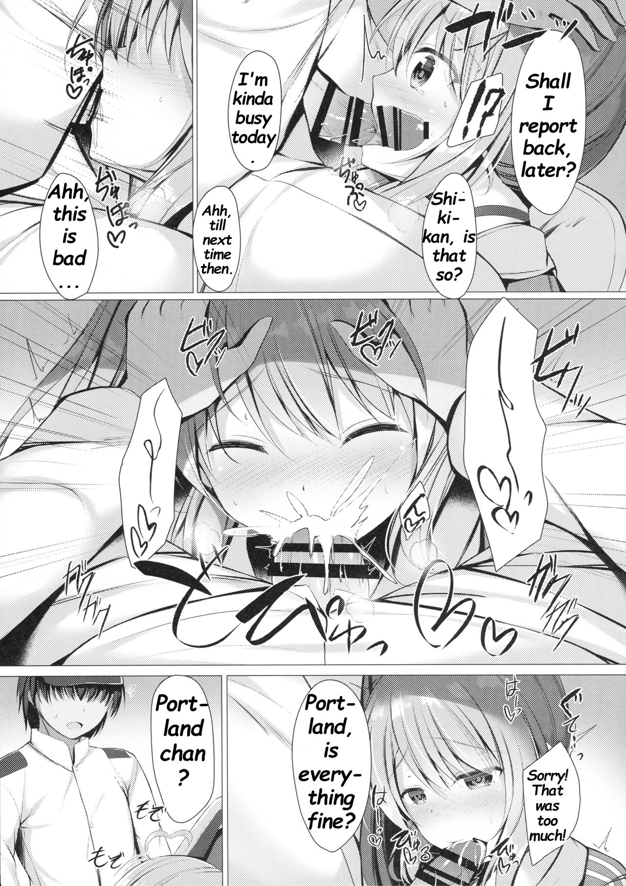 (SC2018 Spring) [Twilight Road (Tomo)] Portland to ○○○ na Kanshoukai. (Azur Lane) [English] [Deep Fried Scans] page 13 full