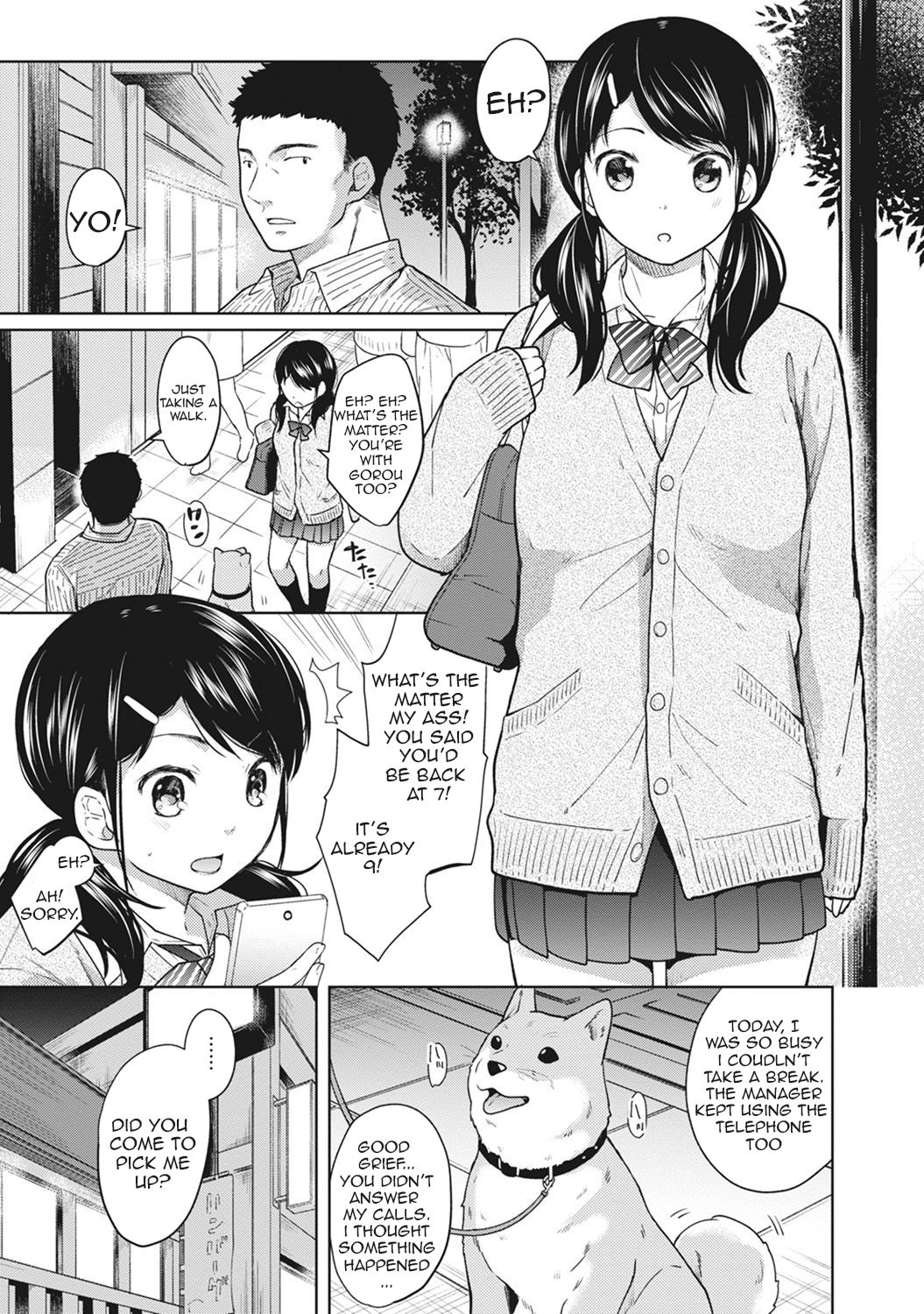 [Fumitsuki Sou] 1LDK+JK Ikinari Doukyo? Micchaku!? Hatsu Ecchi!!? Ch. 1-4 [English] [Comfy Pillow Scans] page 55 full