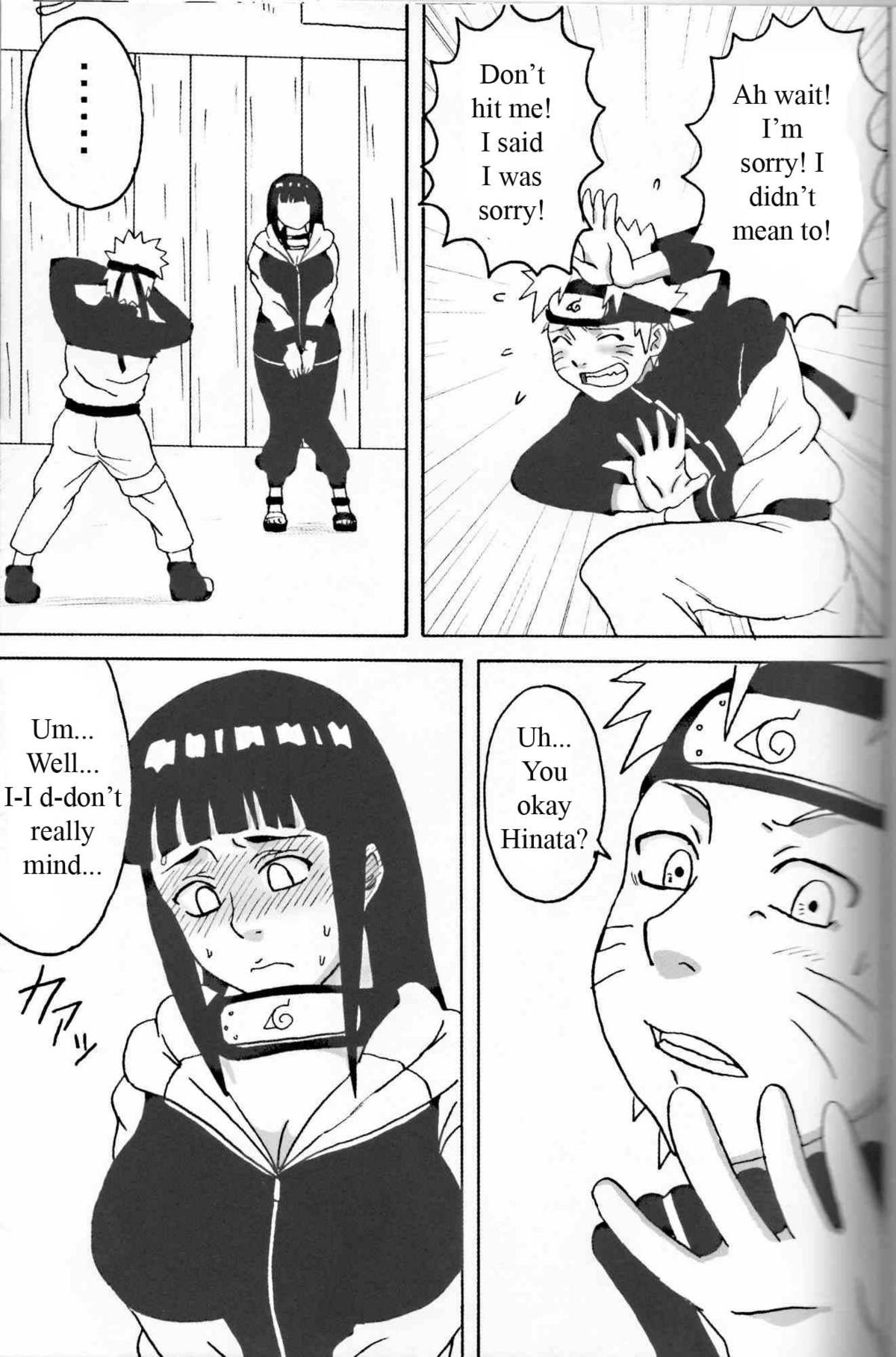 Hinata Fight [English] [Rewrite] [WhatVVB] page 4 full