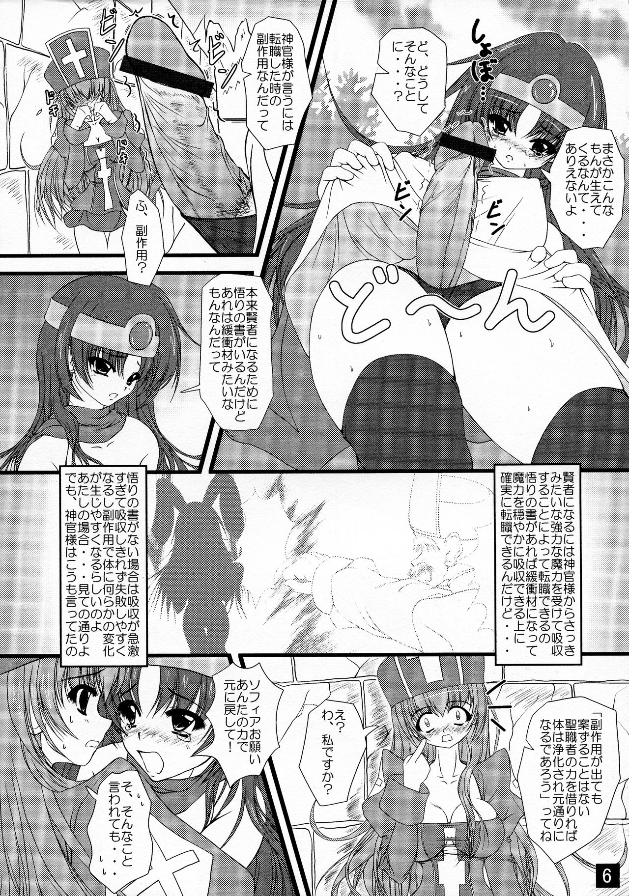 (SC36) [Yappari Ao ga Suki (Uni-corn)] Enjoy Job Change! (Dragon Quest III: Soshite Densetsu e...) page 6 full